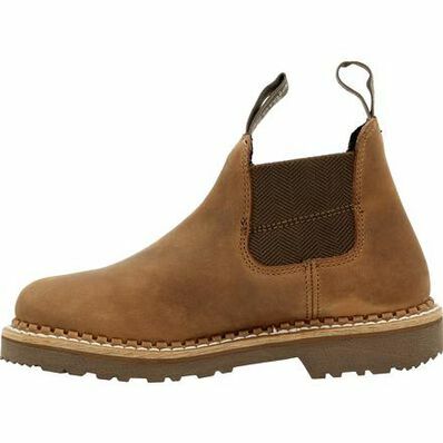 Georgia Women's Giant Revamp Chelsea Boot in Brown