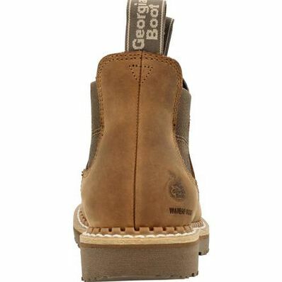 Georgia Women's Giant Revamp Chelsea Boot in Brown