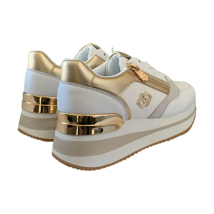 Gold & Gold GB836 Scarpe Donna Sneakers Bianco