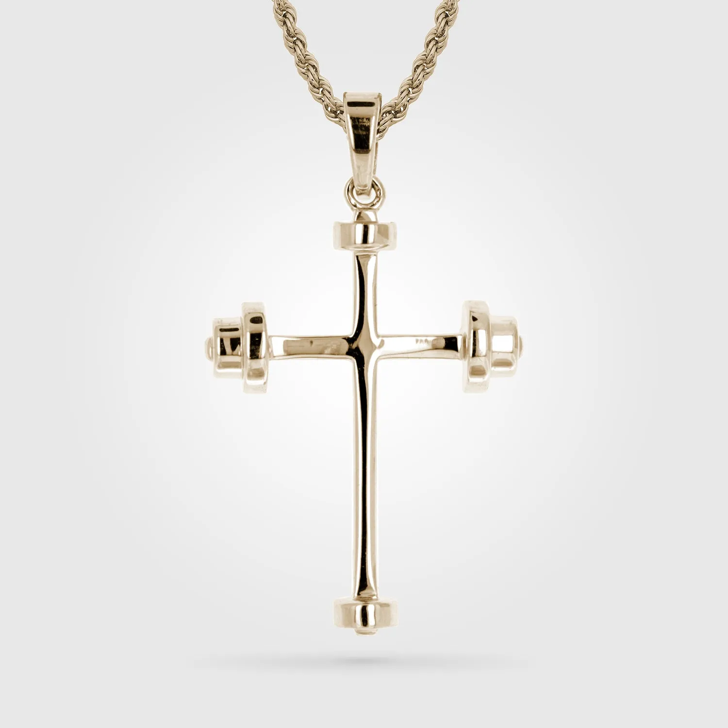 Gold Athlete's Cross