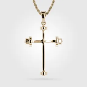 Gold Athlete's Cross