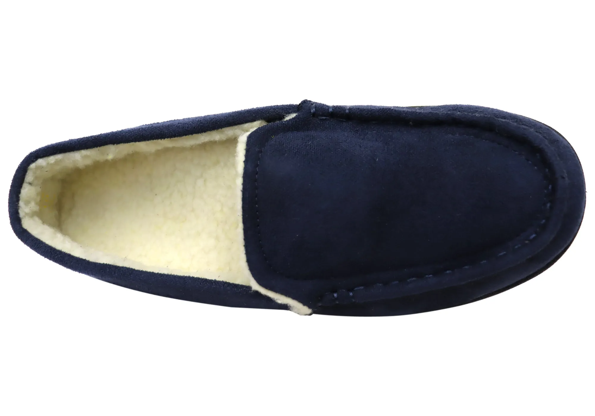 Homyped Mens Pedro Comfortable Extra Extra Wide Indoor Slippers