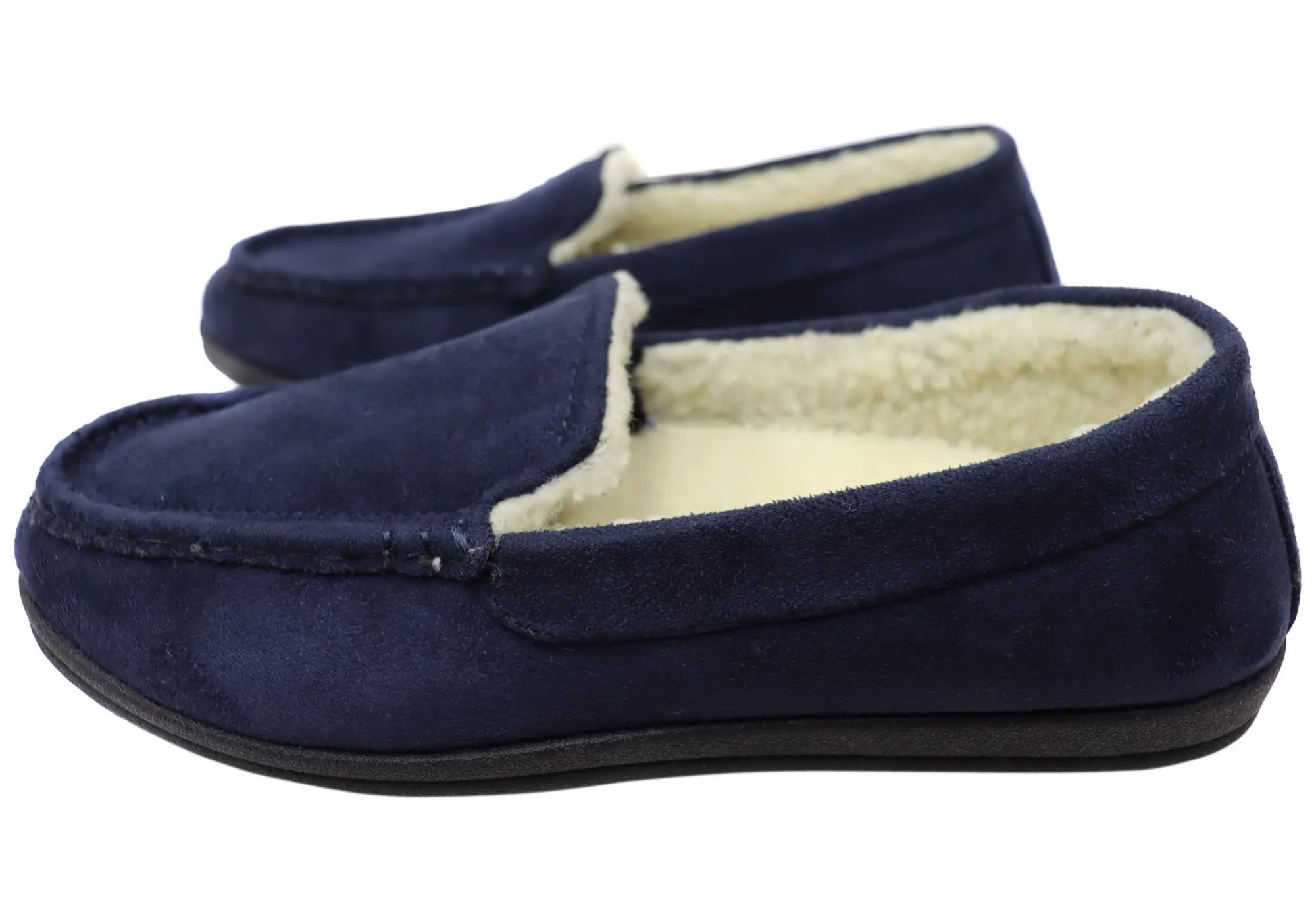 Homyped Mens Pedro Comfortable Extra Extra Wide Indoor Slippers