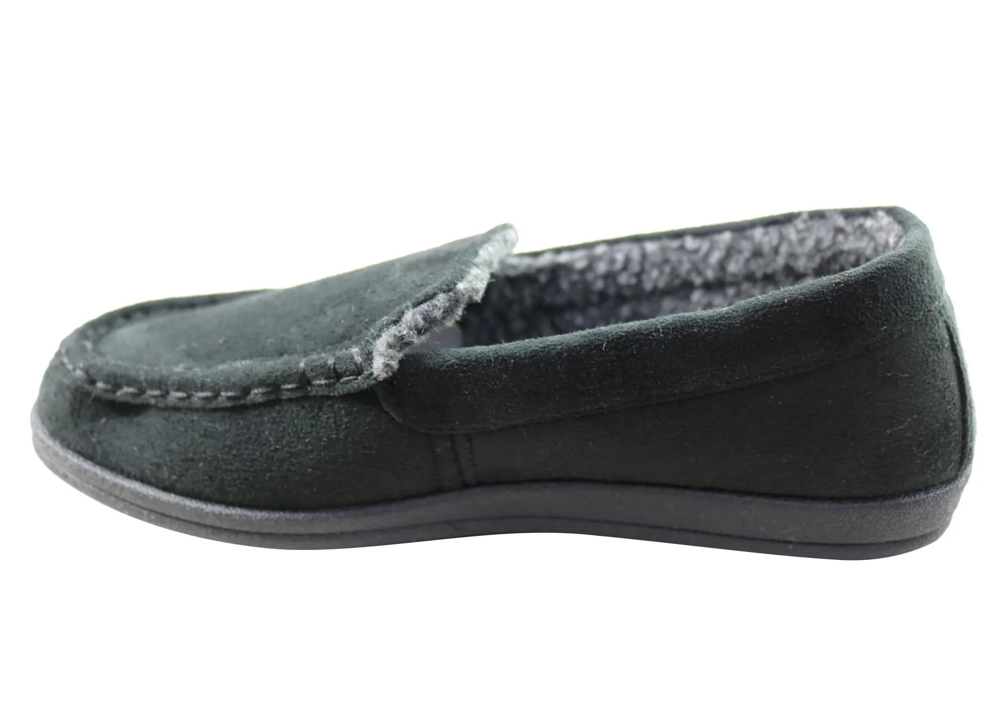 Homyped Mens Pedro Comfortable Extra Extra Wide Indoor Slippers