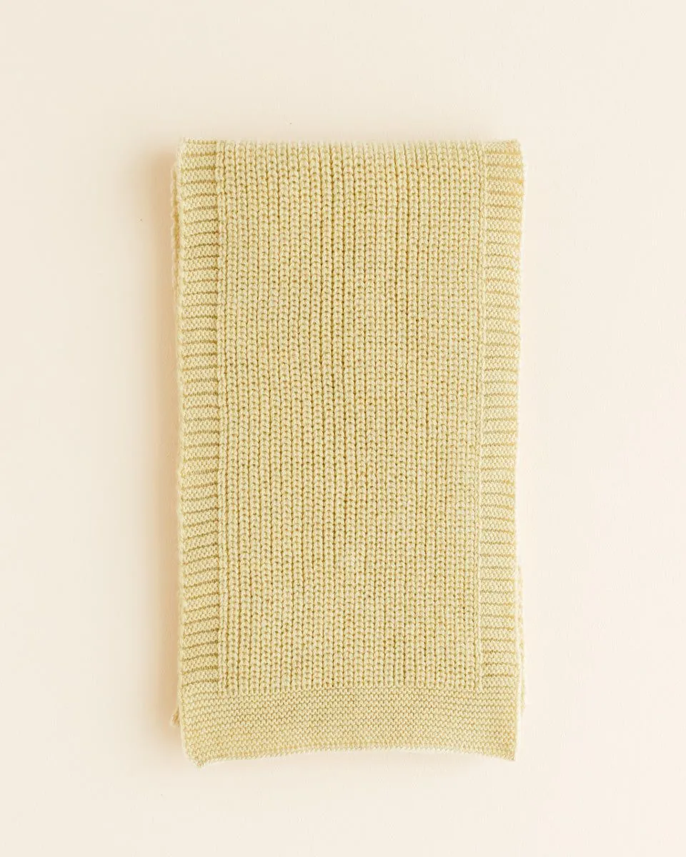 Hvid Gustave Scarf Light Yellow