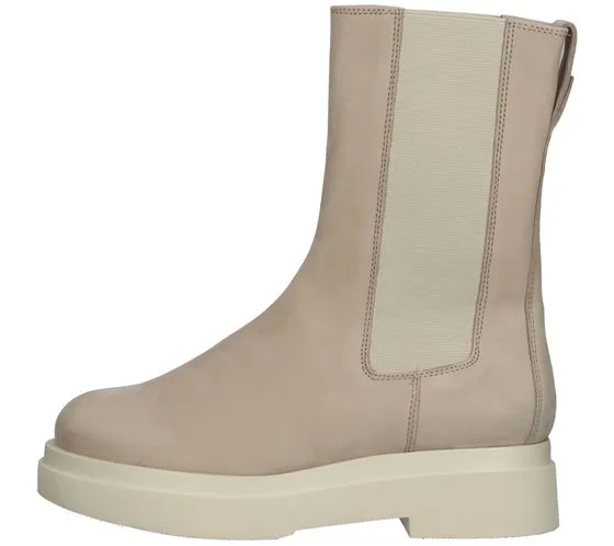 högl botas de mujer zapatos de piel auténtica zapatos altos con aspecto Chelsea 3-10 3202 9300 beige