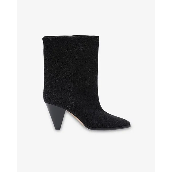 Isabel Marant Étoile Rouxa Boots Black Glitter