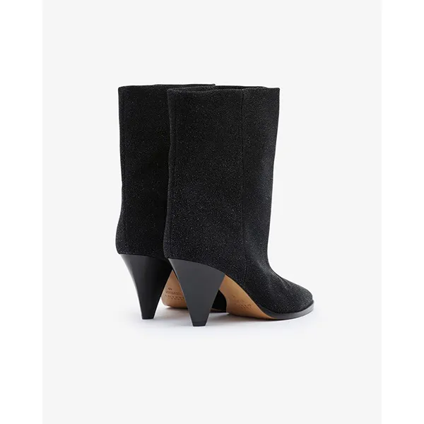 Isabel Marant Étoile Rouxa Boots Black Glitter