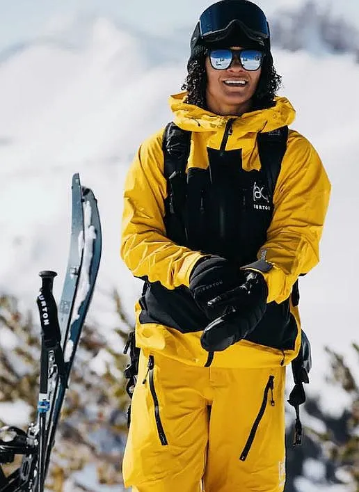 jacket Burton Tuvak C-Knit AK 3L Gore-Tex - Goldenrod/True Black - women´s