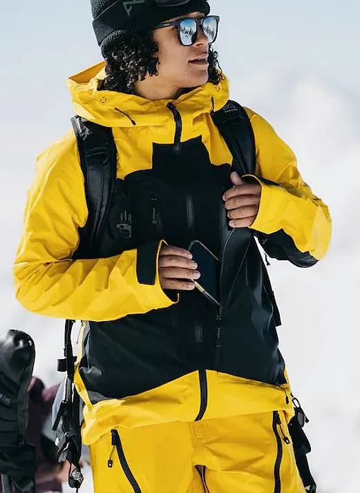 jacket Burton Tuvak C-Knit AK 3L Gore-Tex - Goldenrod/True Black - women´s