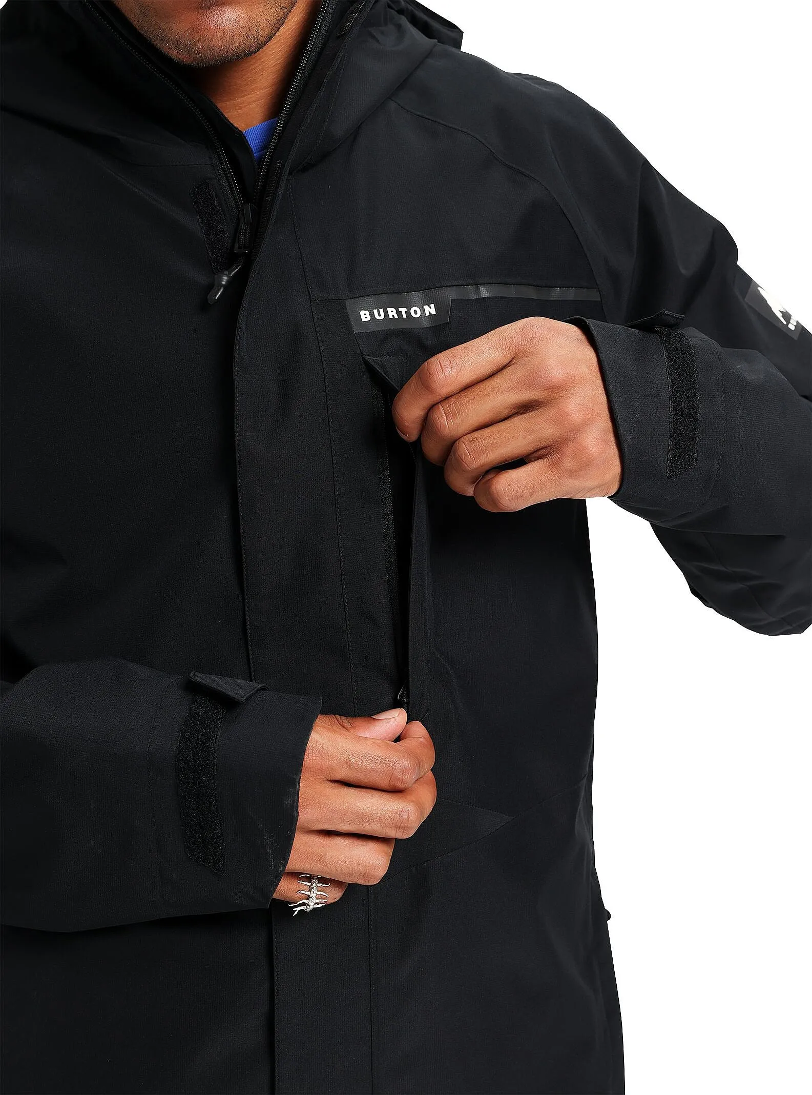 jacket Burton Veridry 2L - True Black - men´s