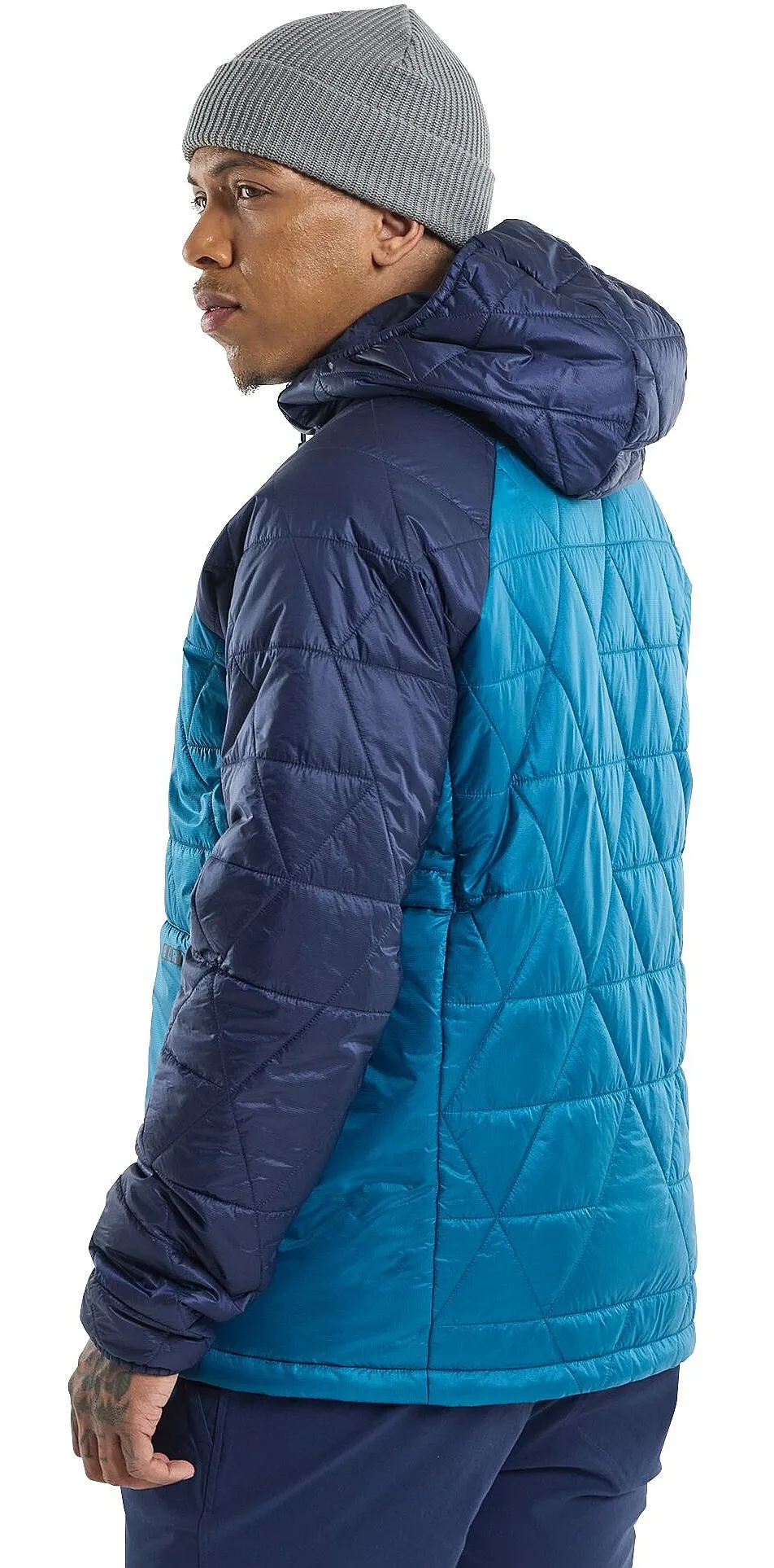 jacket Burton Versatile Heat Hooded Synthetic Insulated - Lyons Blue/Dress Blue - men´s