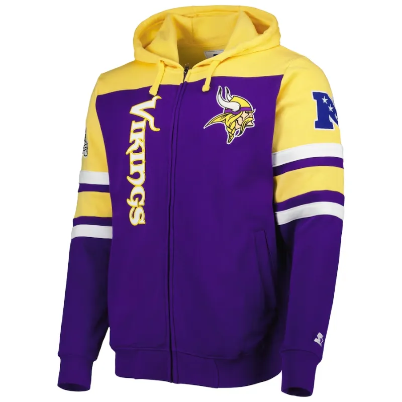 Jensen Minnesota Vikings Hooded Jacket - William Jacket