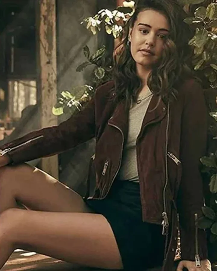 Josie Saltzman Legacies Suede Leather Jacket |William Jacket