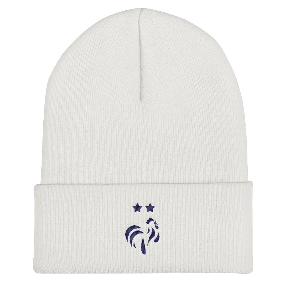 Les Bleus Deux Cuffed Beanie