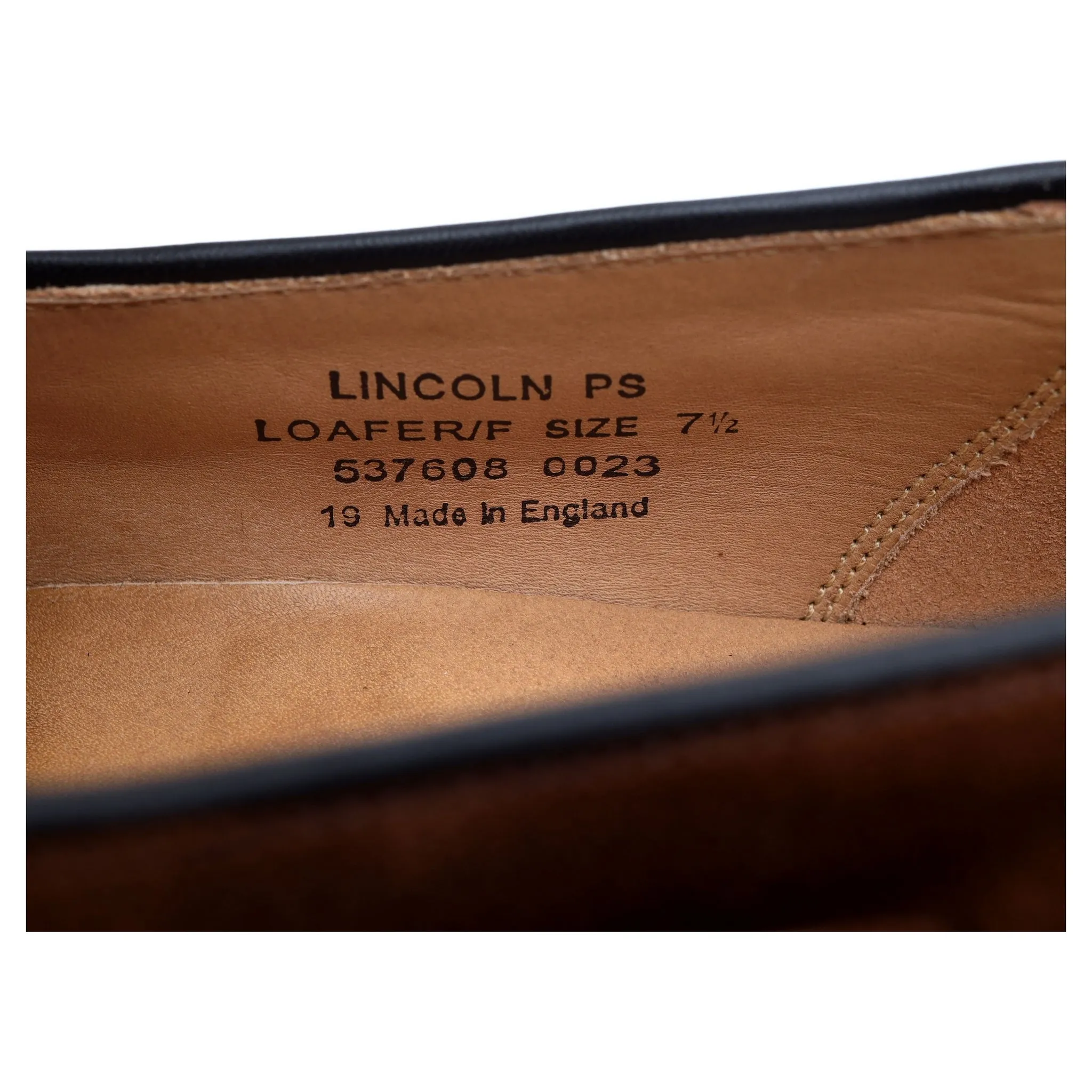 'Lincoln' Brown Suede Tassel Loafers UK 7.5 F