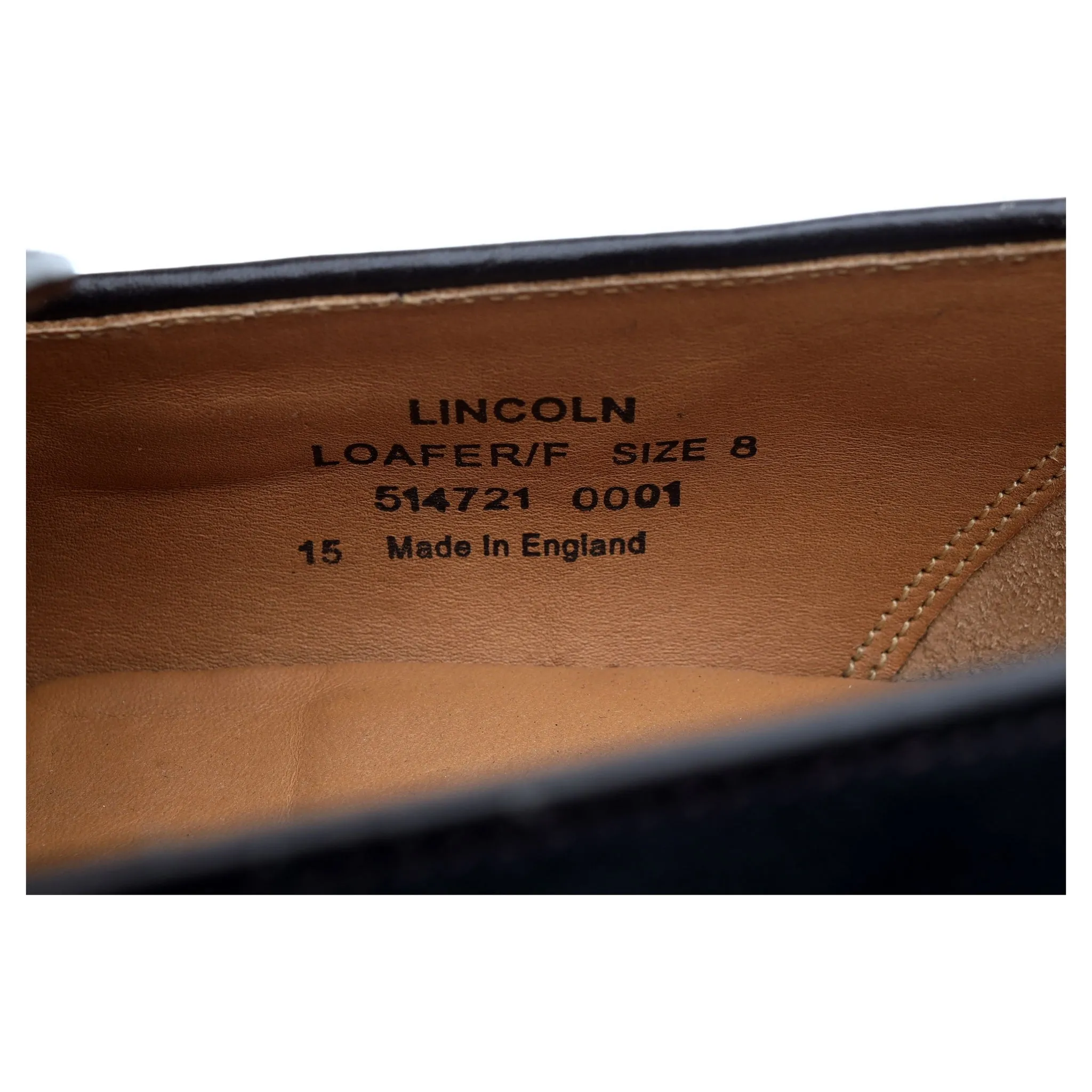 'Lincoln' Navy Blue Suede Tassel Loafers UK 8 F