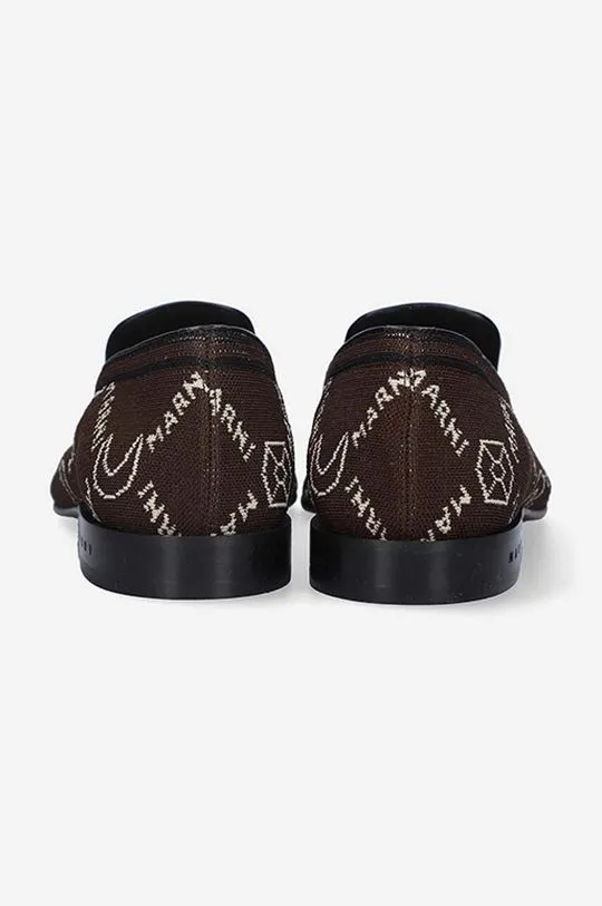 Marni loafers Moccasin Shoe men's brown color