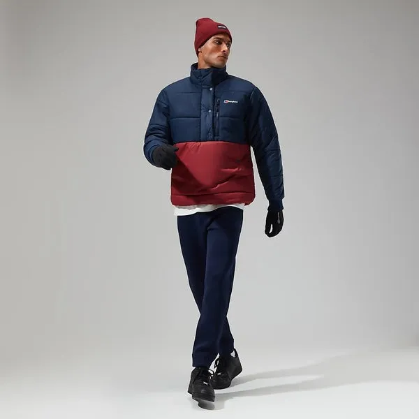 Men's Urban Selapass Smock - Dark Blue/Dark Red