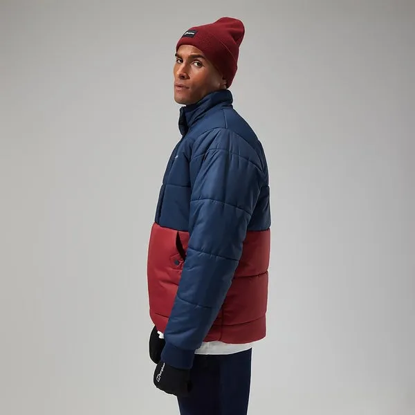 Men's Urban Selapass Smock - Dark Blue/Dark Red