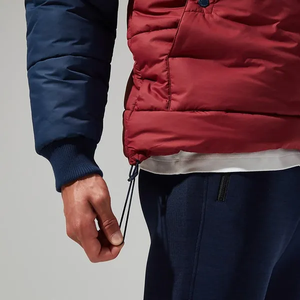 Men's Urban Selapass Smock - Dark Blue/Dark Red