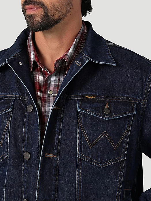 Men’s Wrangler® Retro Unlined Denim Jacket In Bella Vista