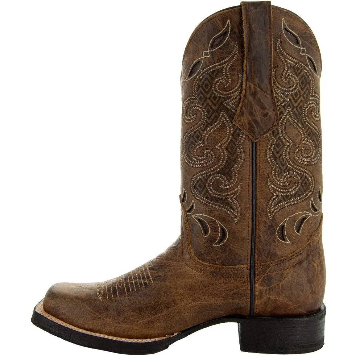 Mesa Mens' Square Toe Cowboy Boots (H50019)