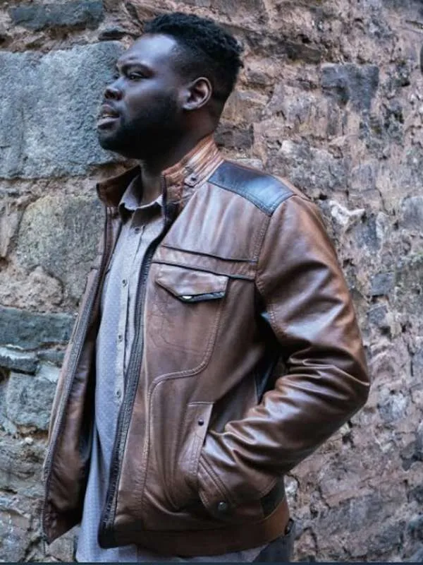 Morris Kalu FBI Leather Jacket - New American Jackets