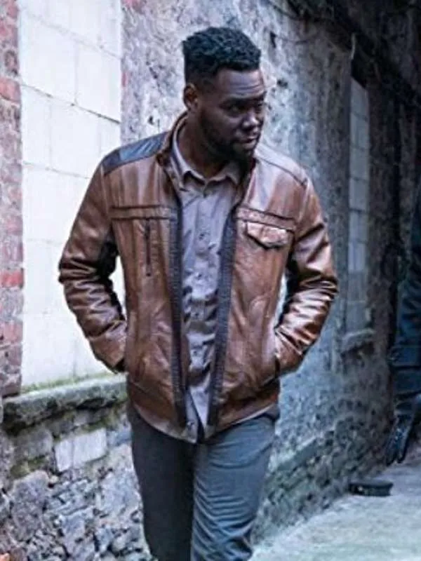 Morris Kalu FBI Leather Jacket - New American Jackets