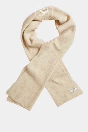 MOSS COPENHAGEN HOPE TAUPE SCARF