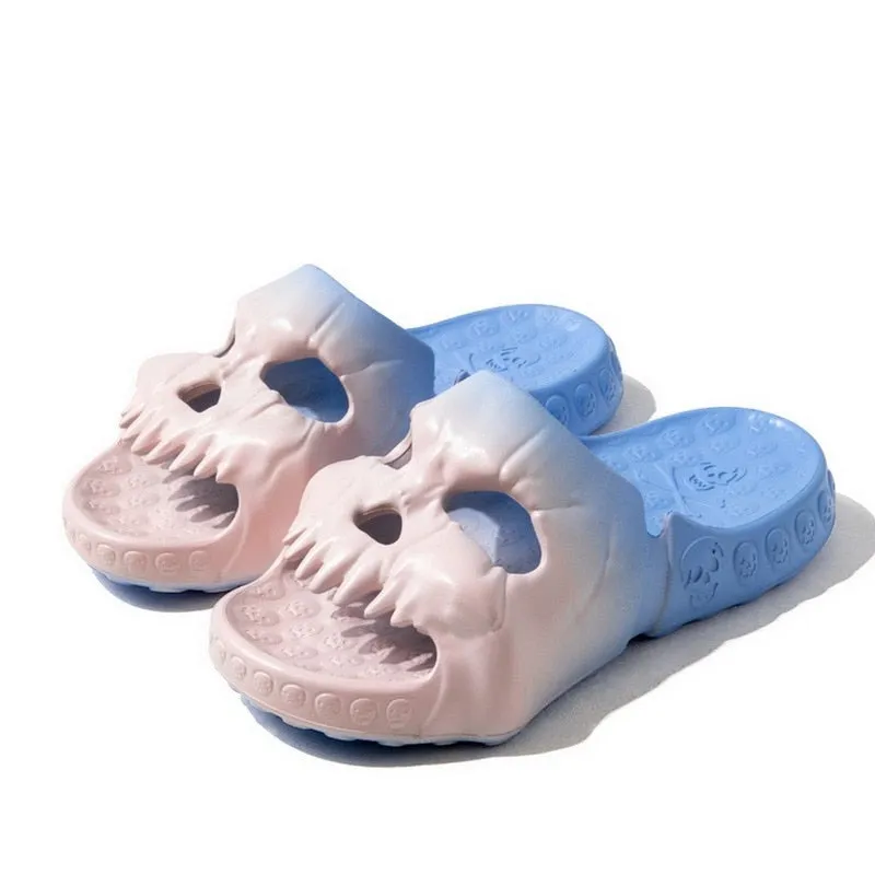 New Badass Gradient Skull Slides