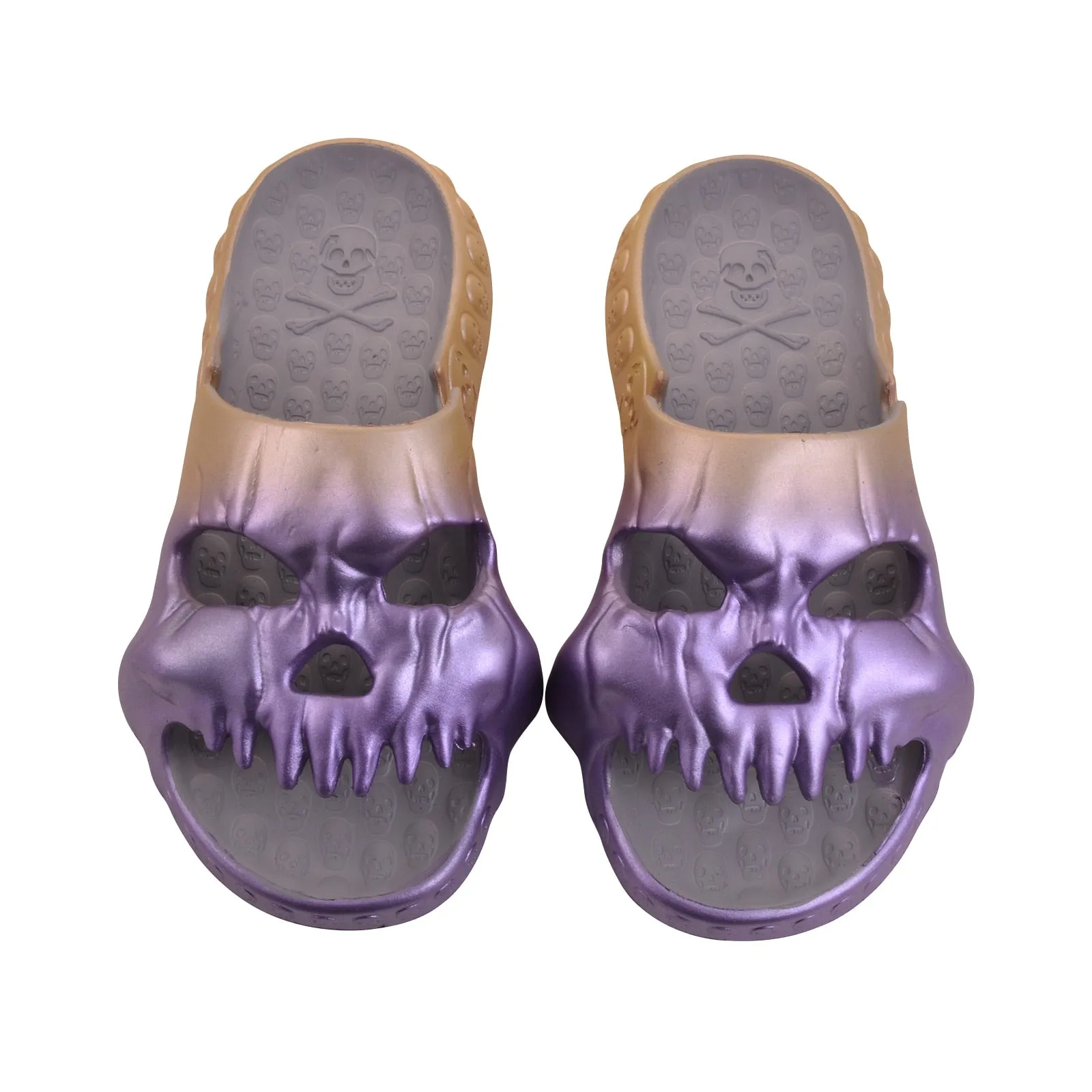 New Badass Gradient Skull Slides