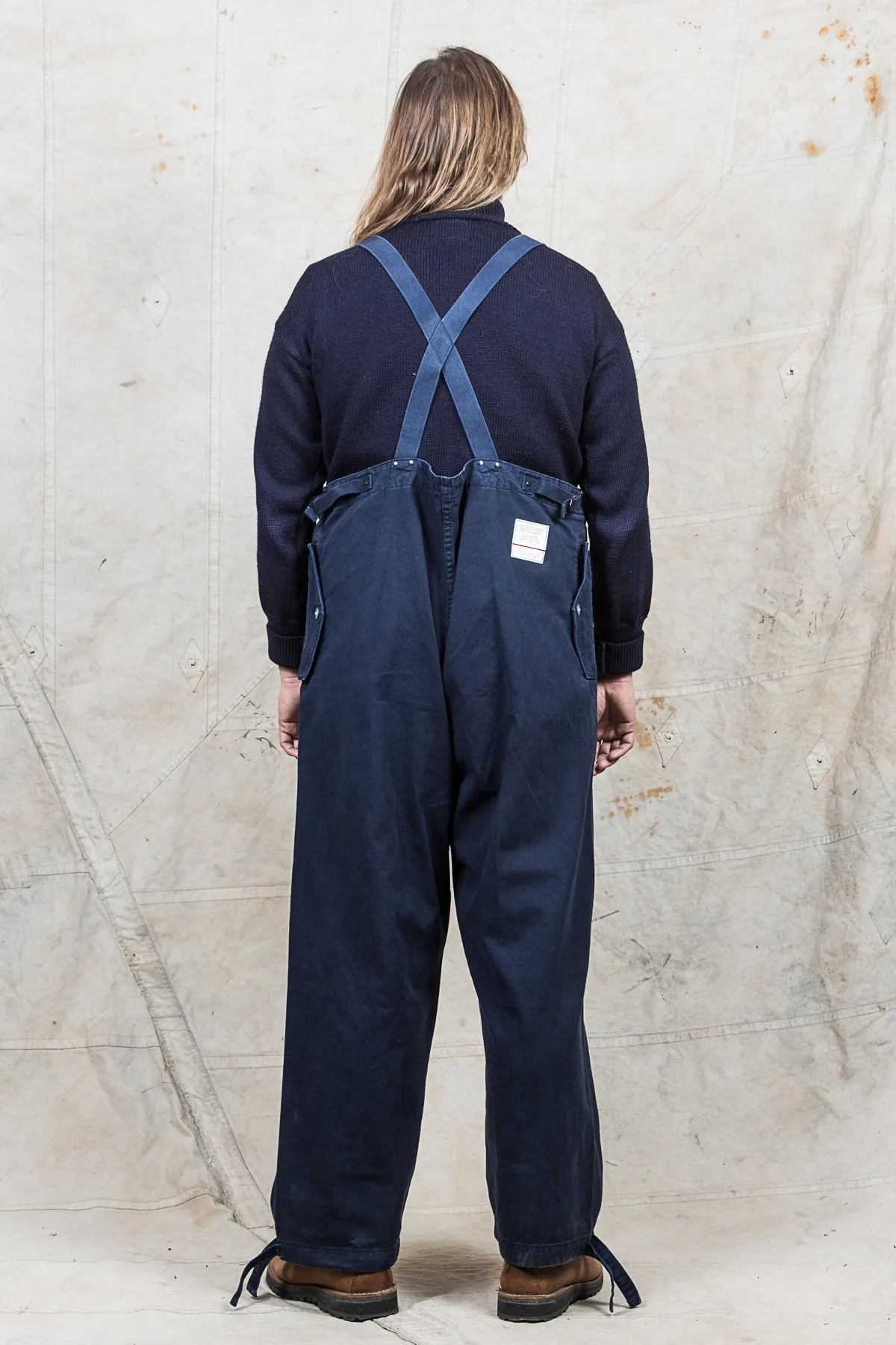 Nigel Cabourn Deck Waders Black Navy