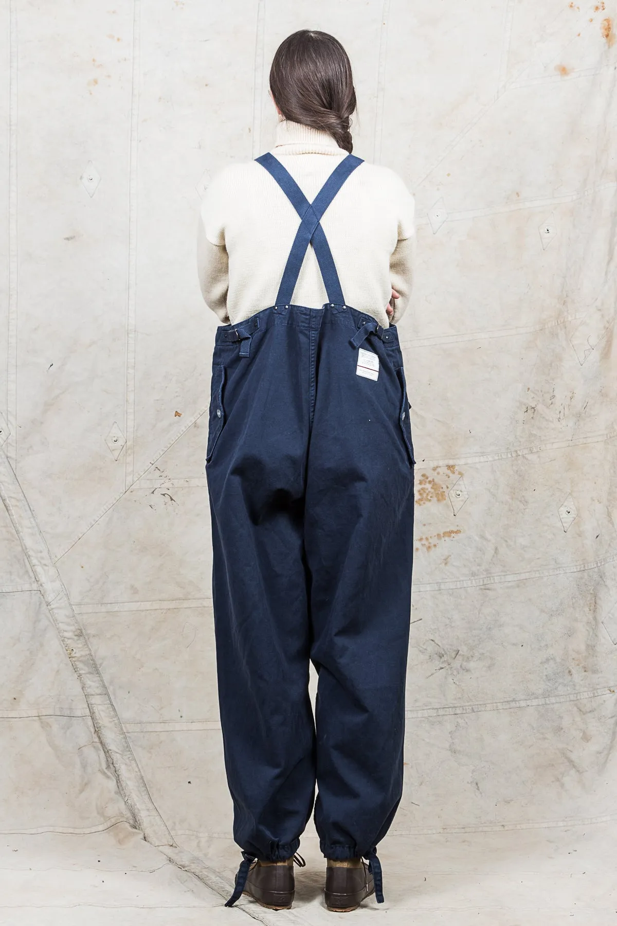 Nigel Cabourn Deck Waders Black Navy