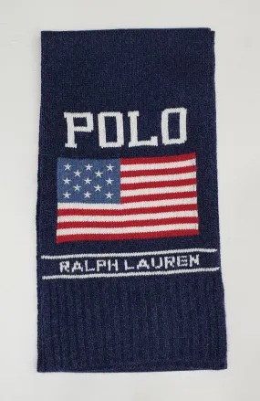 Nwt Polo Ralph Lauren American Flag Scarf