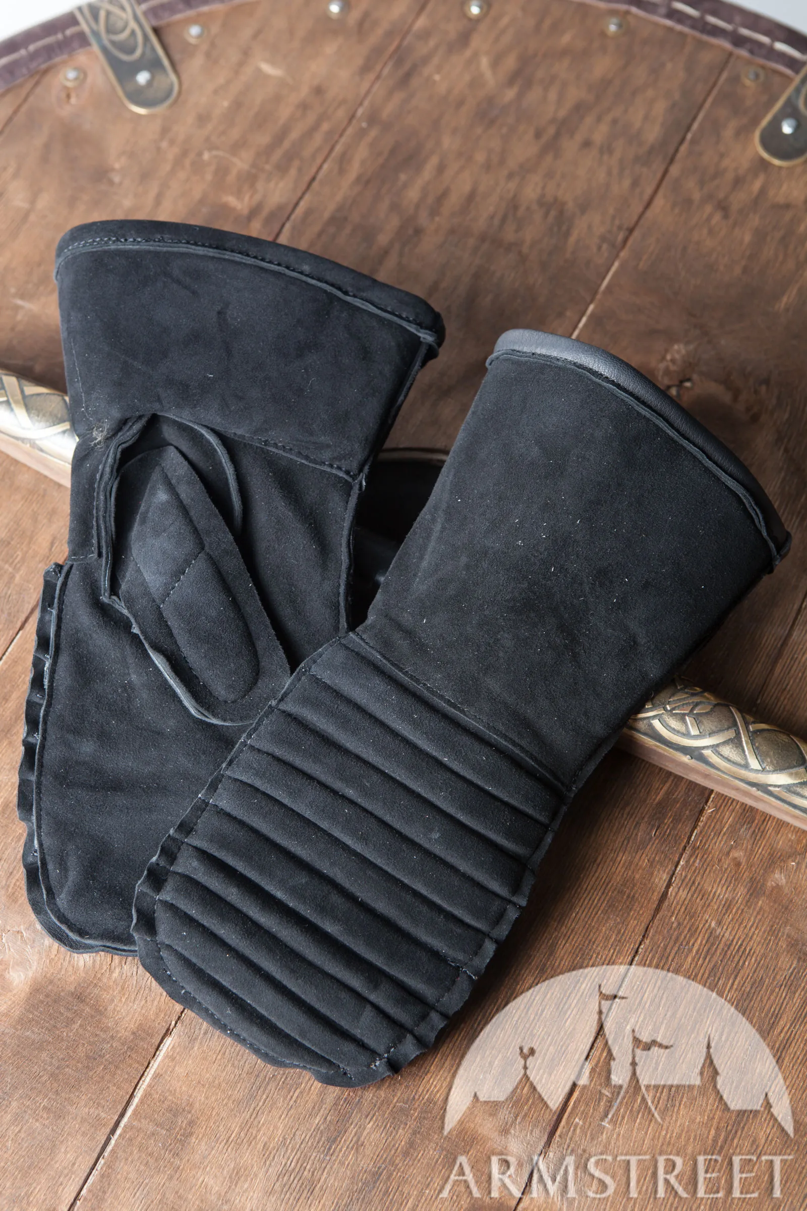 Padded Medieval Mittens Gloves