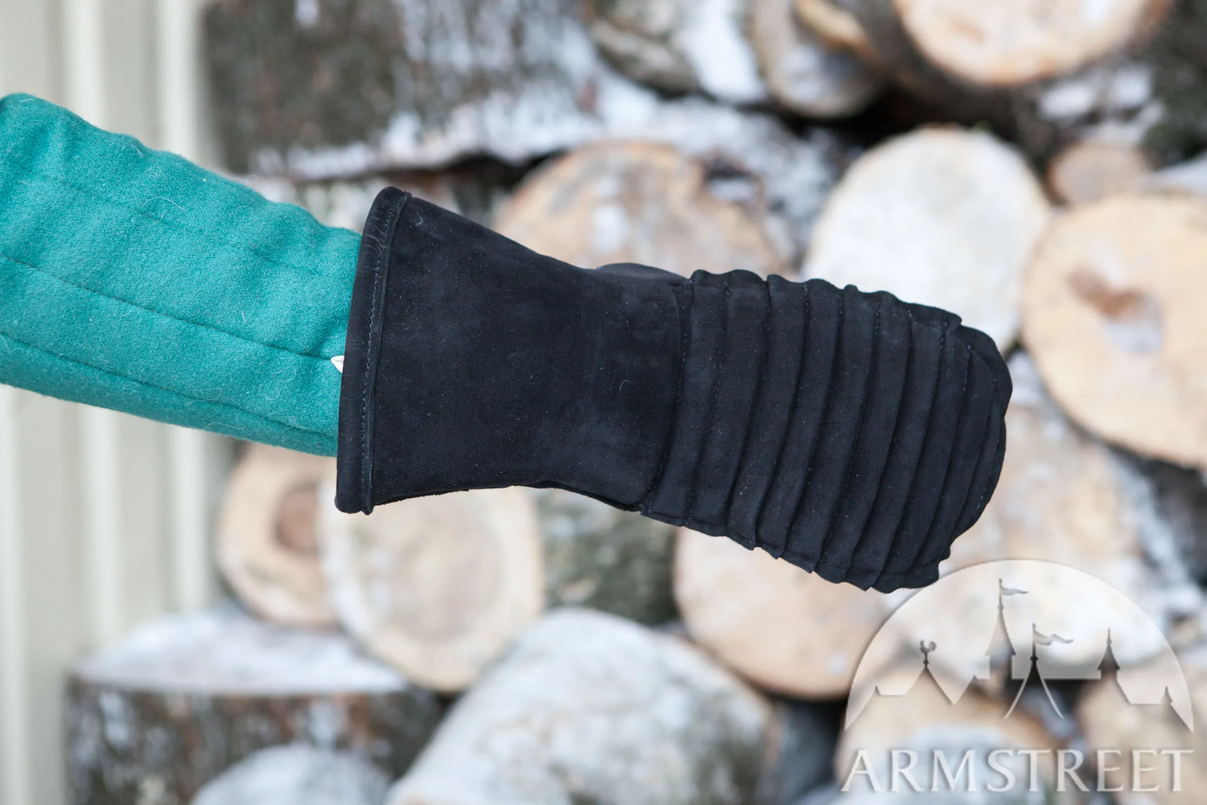 Padded Medieval Mittens Gloves