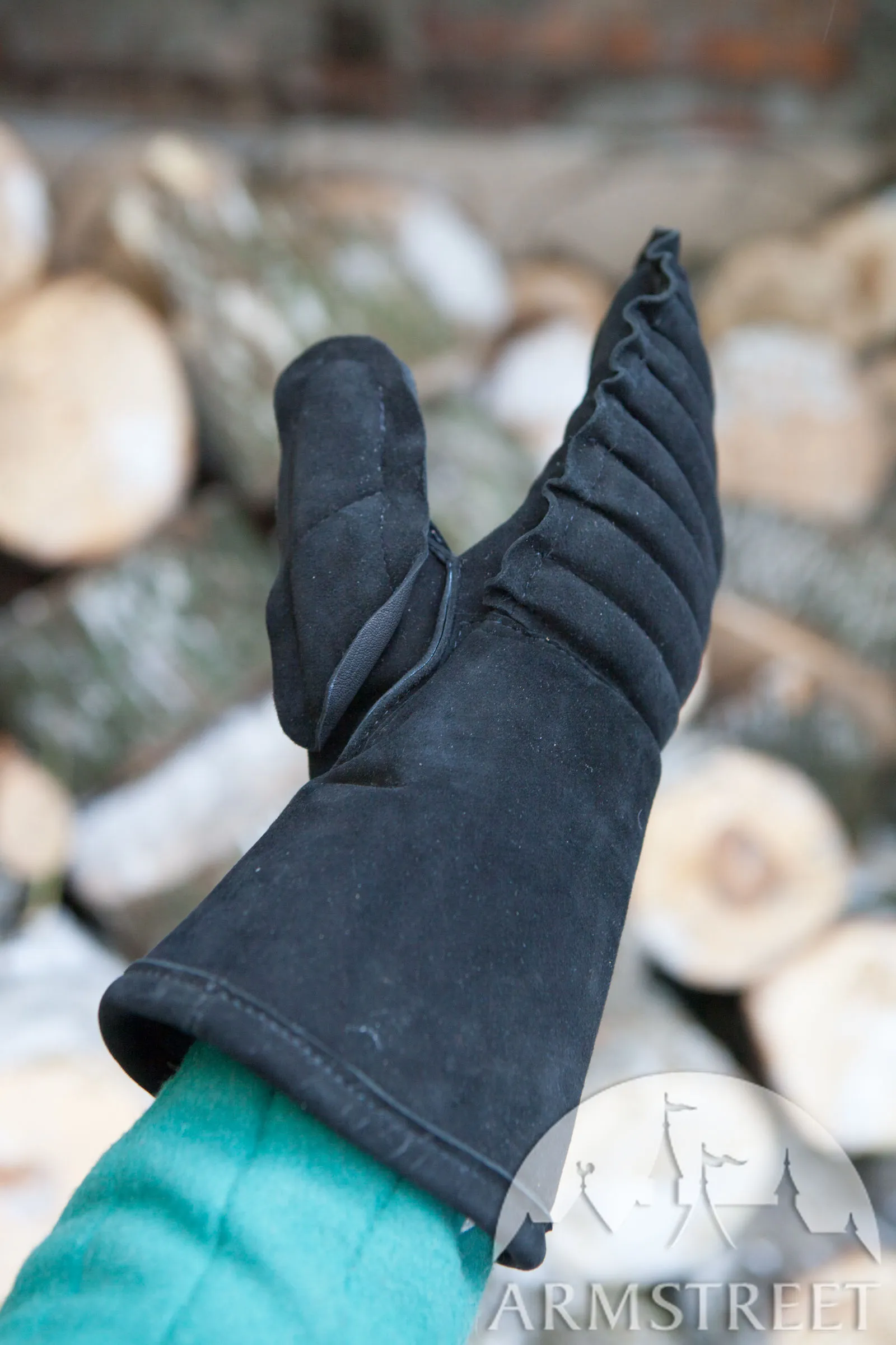 Padded Medieval Mittens Gloves