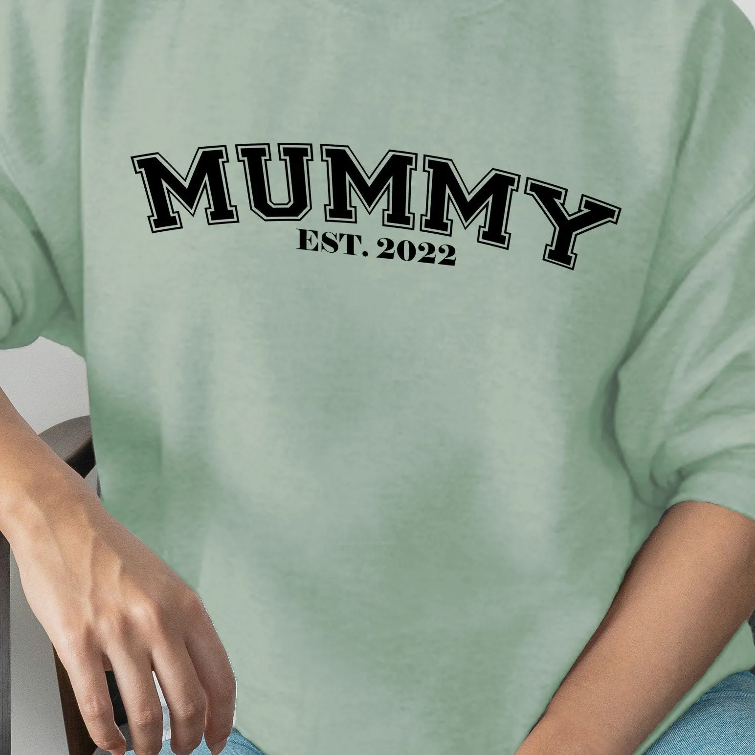 Personalised Mummy EST Hoodie, Mother's Day Gift, Mummy Birthday Gift, New Mum Gift