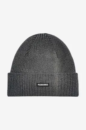 PLEASURES cotton beanie black color