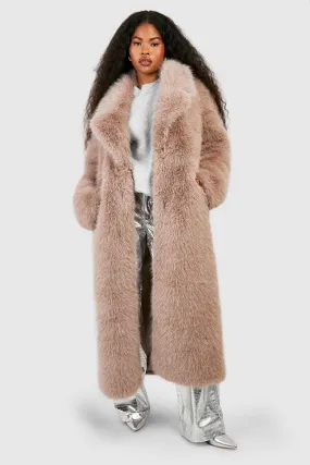 Premium Faux Fur Maxi Coat