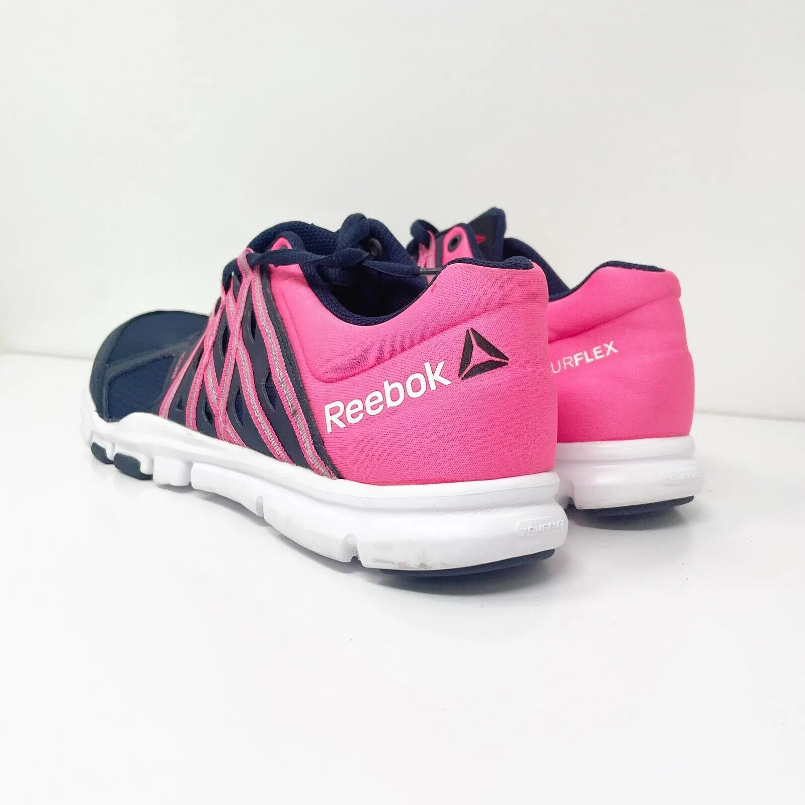 Reebok Womens Yourflex Trainer 8.0 V72487 Black Running Shoes Sneakers Size 10