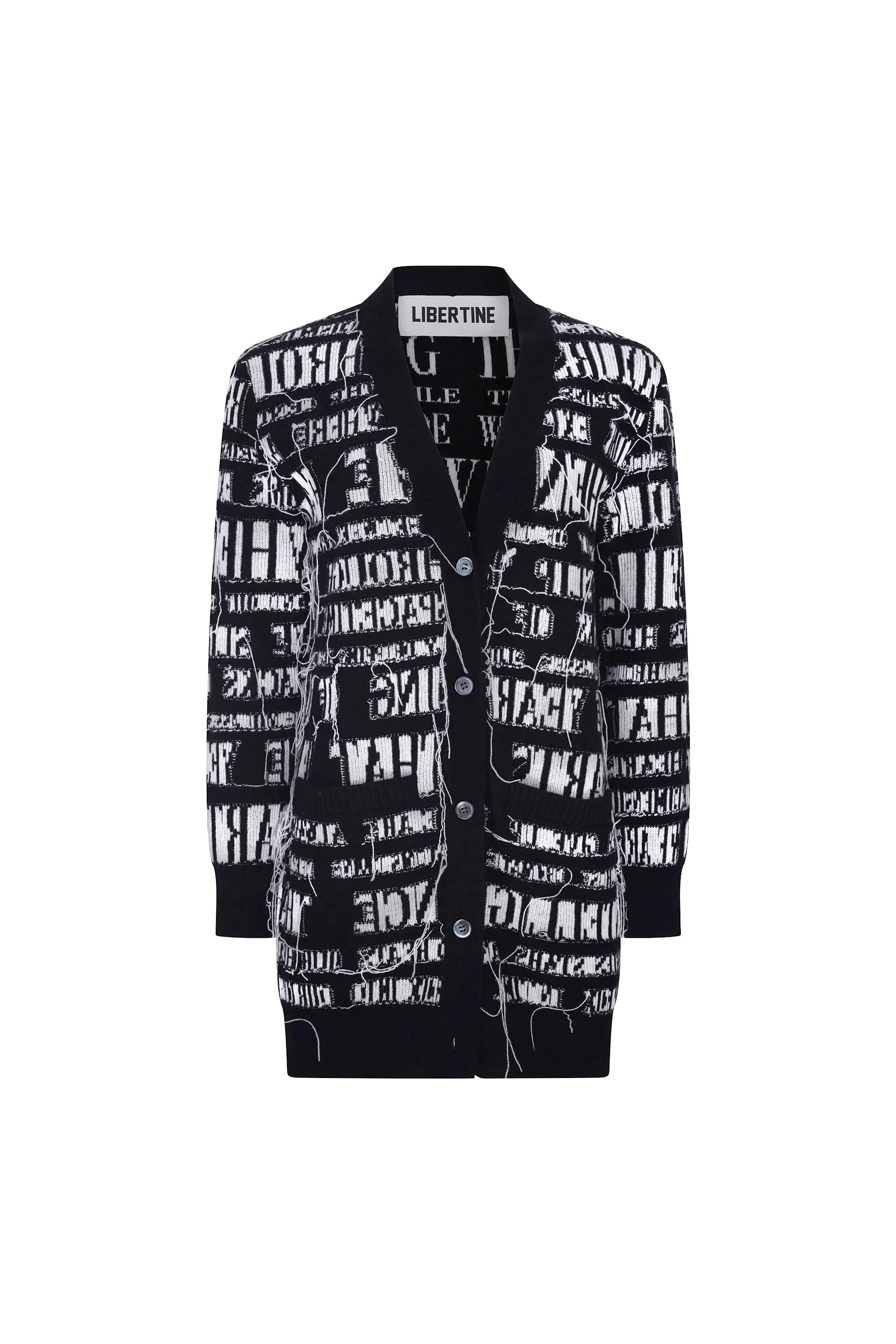 'REFLECTION' OVERSIZED CARDIGAN