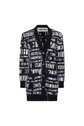 'REFLECTION' OVERSIZED CARDIGAN