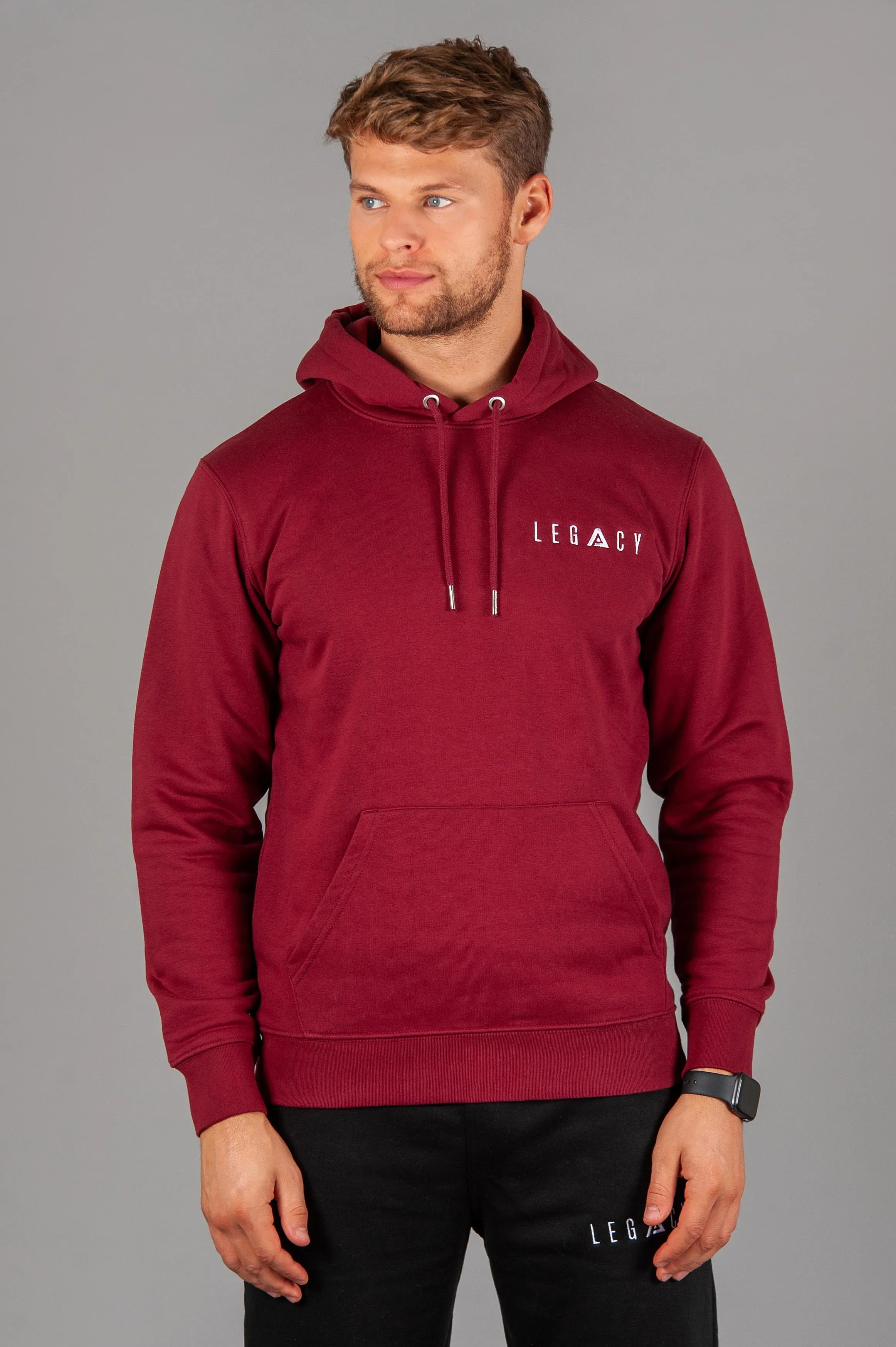 Rest Day Hoodie Burgundy