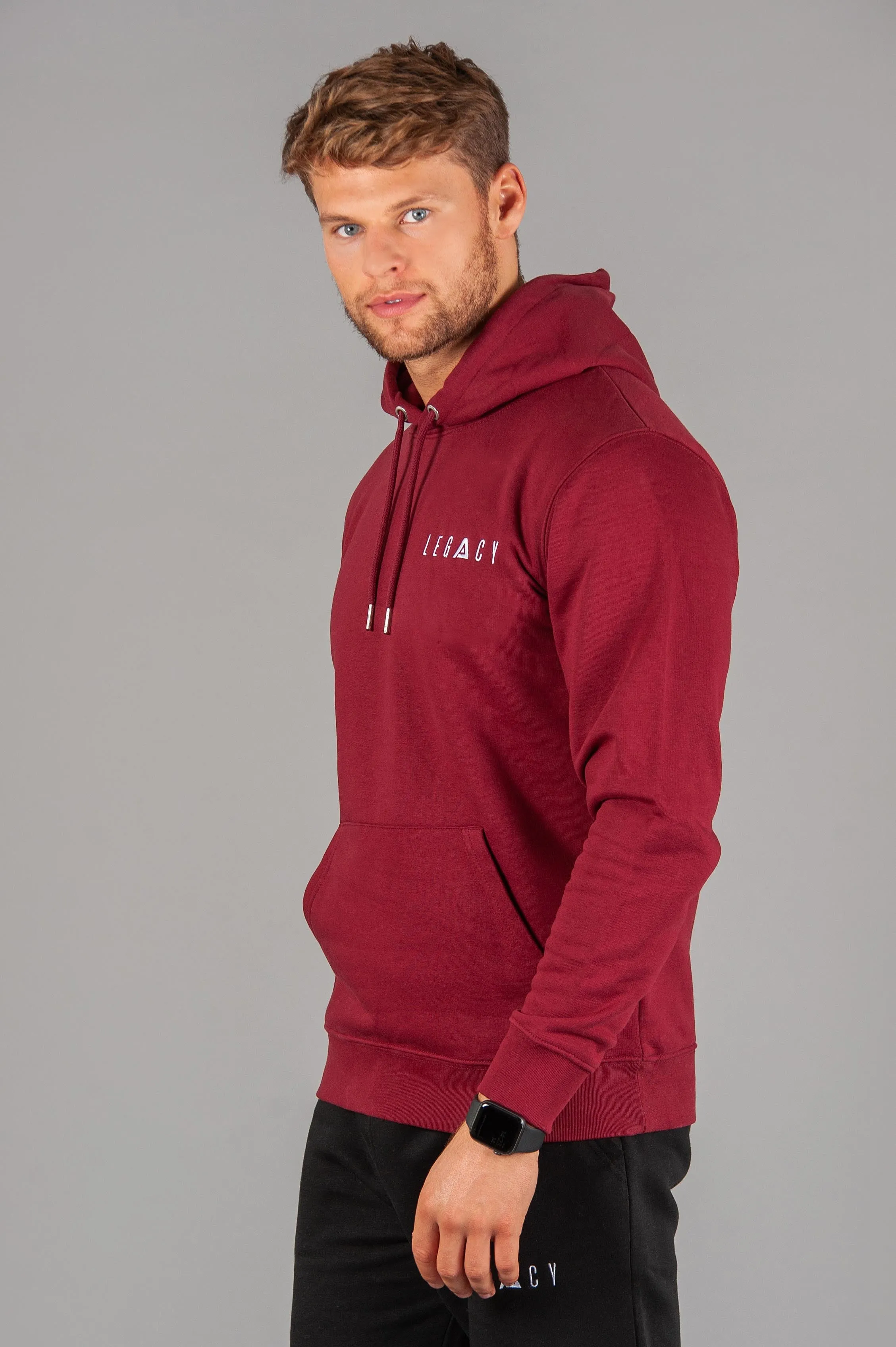 Rest Day Hoodie Burgundy