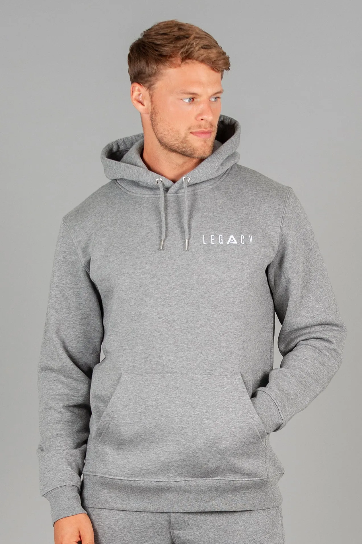 Rest Day Hoodie Mid Grey