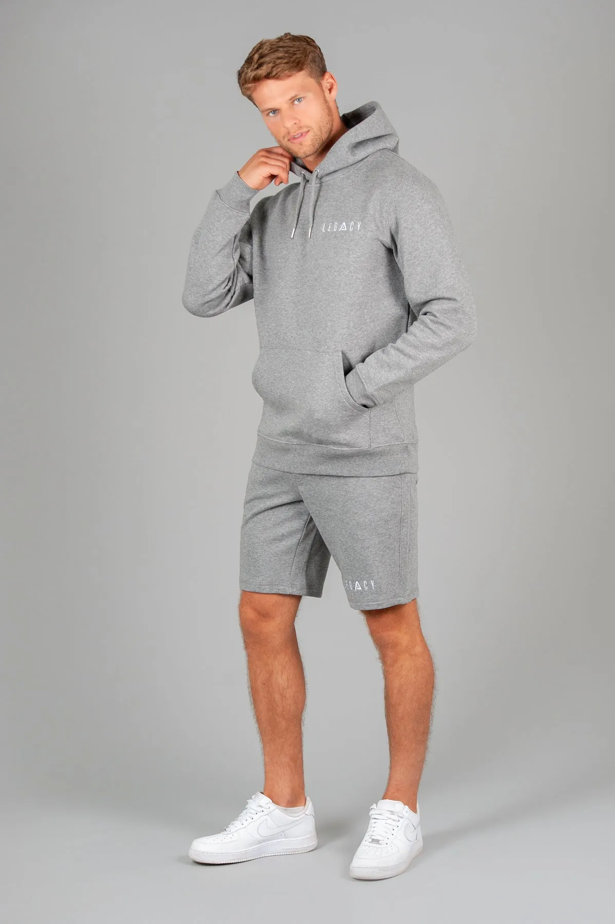 Rest Day Hoodie Mid Grey