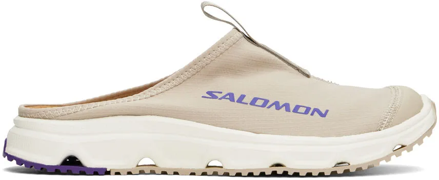 Salomon Beige & Brown RX Slide 3.0 Slippers