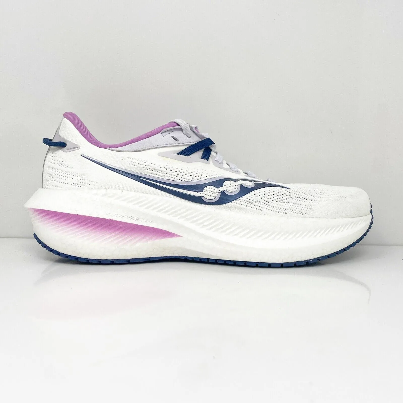 Saucony Womens Triumph 21 S10881-31 White Running Shoes Sneakers Size 8